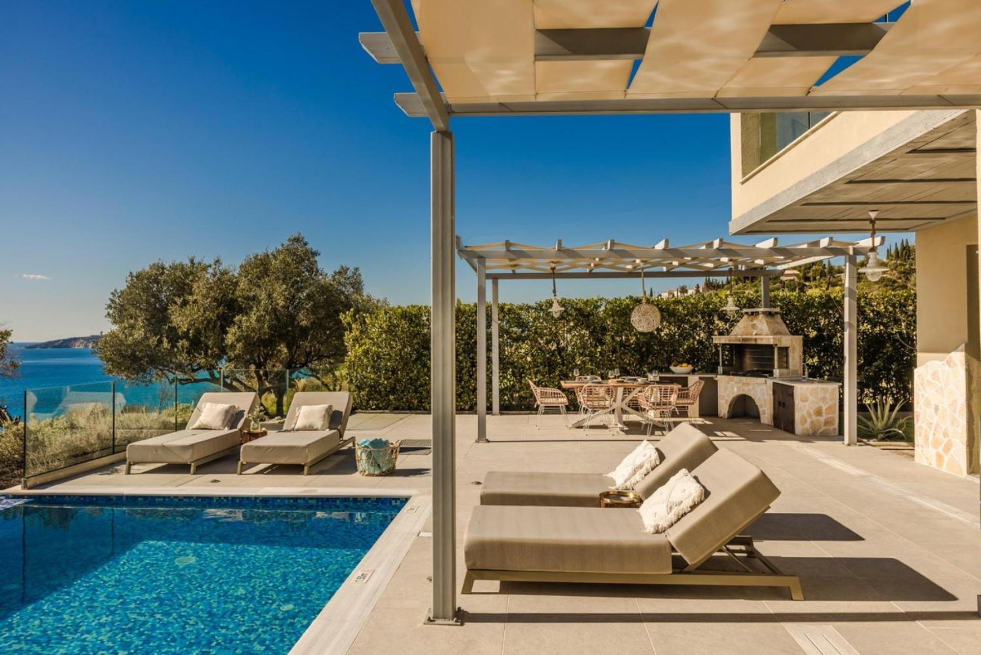 My Villa Kefalonia Lourdas Beach Λουρδάτα Εξωτερικό φωτογραφία